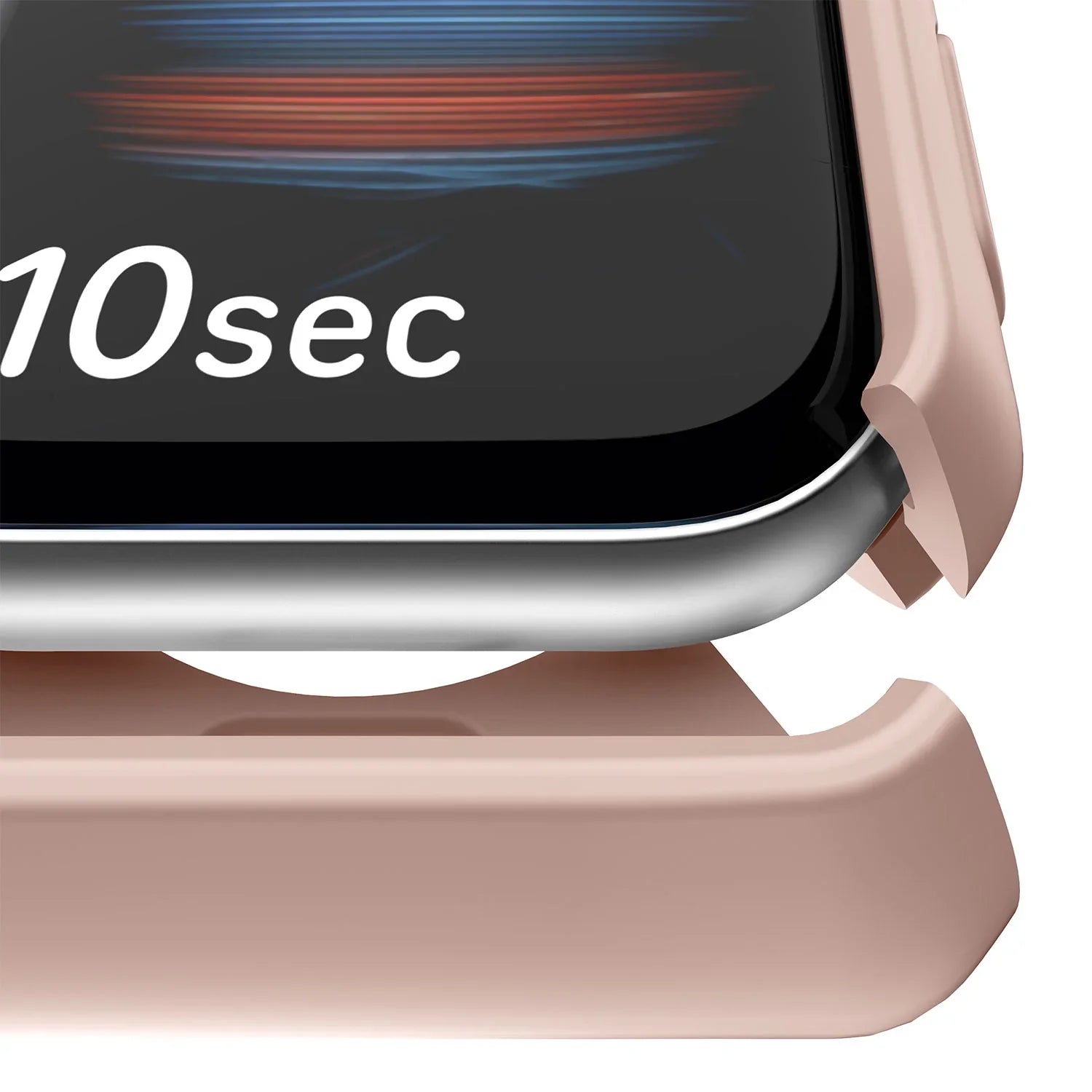 Itskins Spectrum Case For Apple Watch 44/45Mm - Light Pink & Black - Tashqila Itskins Spectrum Case For Apple Watch 44/45Mm - Light Pink & Black - Tashqila